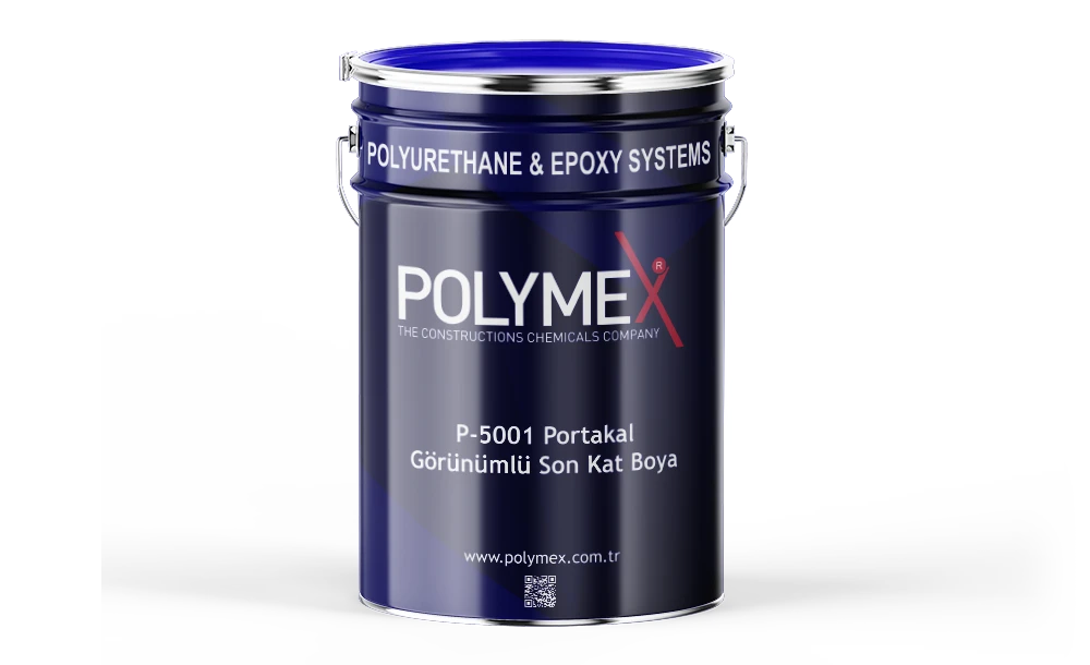 Polymex P-5001 Portakal Görünümlü Son Kat Boya